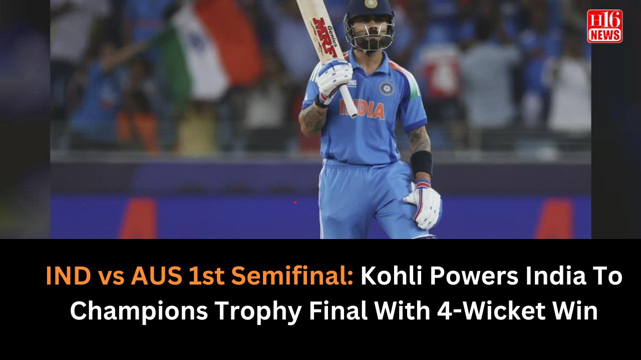 IND vs AUS 1st Semifinal: Kohli Powers India To Champions Trophy Final With 4-Wicket Win